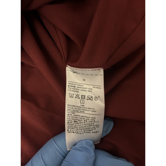 Banana Republic Red Snake Print Pleated Mini Skirt Women's Size M Lined - Picture 4 of 6